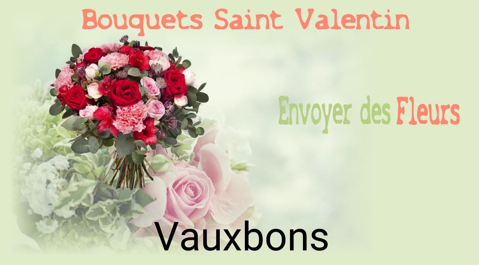 Roses de Saint-Valentin livrées à Vauxbons